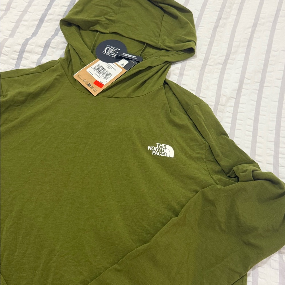 The North Face Olive Green Long Sleeve Tee